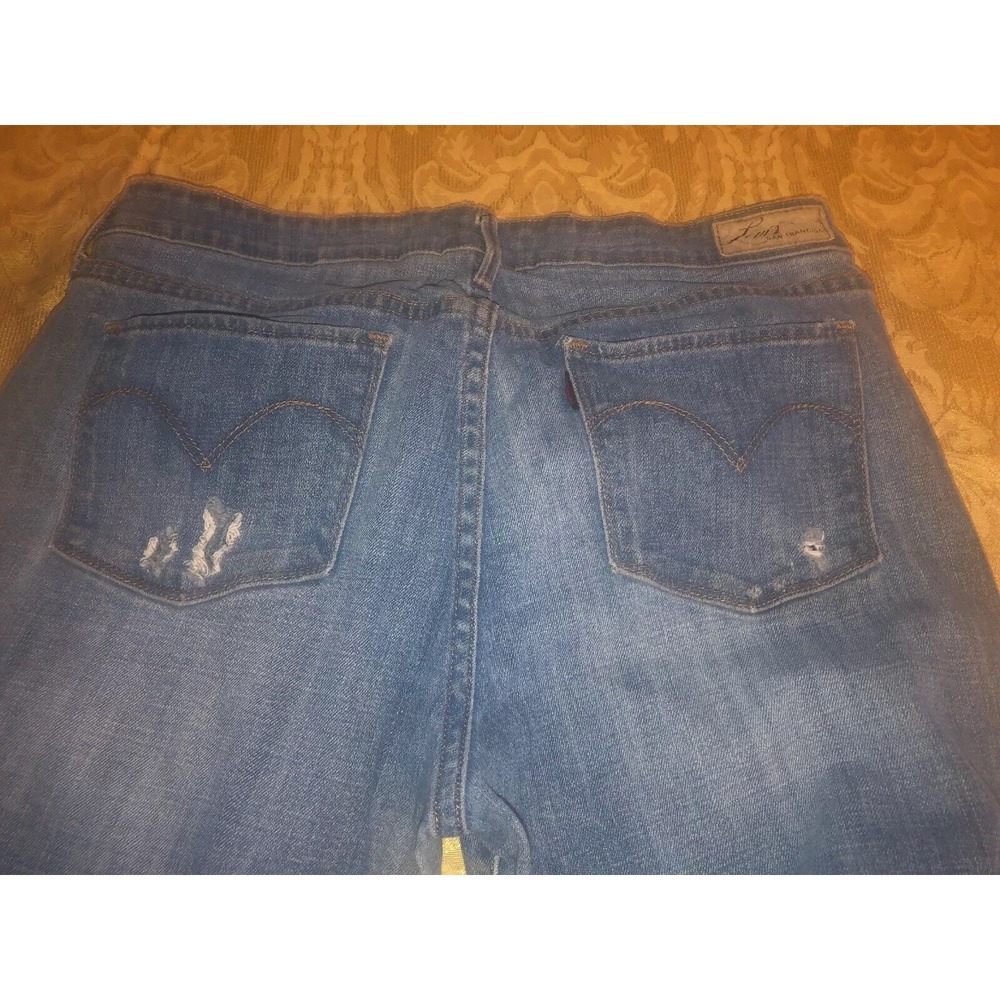Levi's Womens Slight Curve Bootcut Jeans Size 12 (31 X 27) - Picture 5 of 6